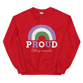 Proud Of Being Aromantic Unisex Sweatshirt